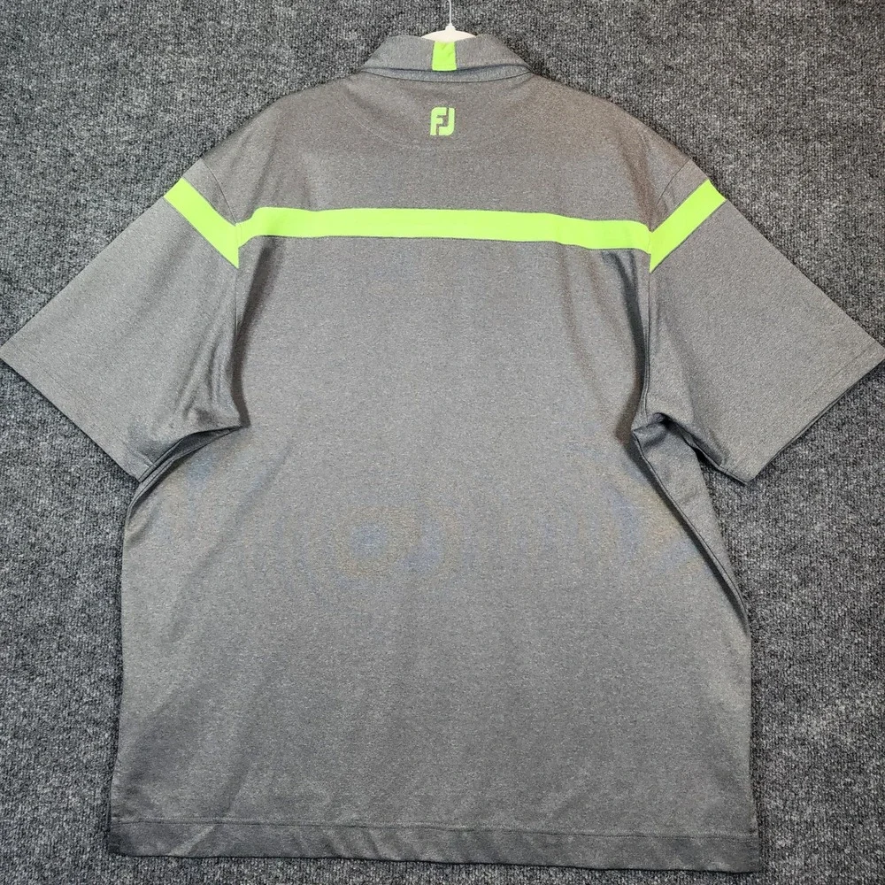 FootJoy Athleisure Golf Performance Moisture Wicking Stretch Polo Shirt Size XXL